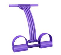 Jukeoiu Bandas de Resistencia con Pedal,Equipo Portátil de Ejercicio | Pedal de Tensión para Hacer Abdominales - para Uso en Gimnasio en Casa, Yoga, Hombres, Mujeres, Niñas, Jóvenes y Adolescentes