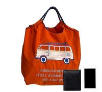Jukeoiu Bolsas De Compras Reutilizables | Bolso Compacto con Colores y Brillantes,Bolso De Playa Lavable,Para Familia Amigos Trabajo Escuela Supermercado Tienda Navidad Vacaciones Interior Exterior