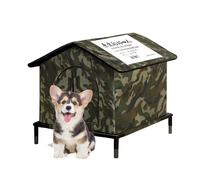 Jukeoiu Casa Para Gatos Con Aislamiento Para Exteriores,Albergue Térmico de Invierno para Gatitos,Refugio Para Mascotas Resistente A La Intemperie - Para Jardín Balcón Apartamento Viaje Patio Acampada