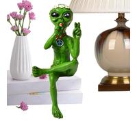 Jukeoiu Figuras Alienígenas,Figura de Coleccionista de Resina para Mesa - Juguete de Alienígena,para Salpicadero, Interior, Exterior, Jardin, Halloween