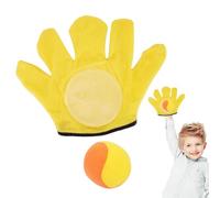 Jukeoiu Guantes pegajosos Jugando a la Pelota de Juguete | Juguetes con para Exteriores, Juego de Captura, Juguete para lanzar | Juguetes Deportivos para Padres e Hijos Juegos de Deportes de Pelota