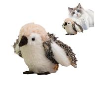Jukeoiu Juguete De Pájaro Aleteante para Gatos,del Aburrimiento para Gatitos - Interactivo Aleteo Y Chirrido para Ejercicio | Entretenimiento para Mascotas En Hogar Sala