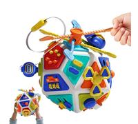 Jukeoiu Pelota Sensorial De Actividad, Educativo De 22 Caras para La Infancia - Pelotas Sensoriales para Niños con Poliedro De 22 Lados - para Niños, Niñas Y Bebés para Juego Diario