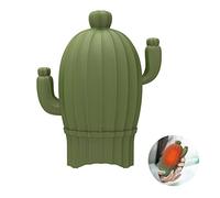 JUKIDS Botella de agua caliente de cactus, bolsa de agua caliente de silicona de 300 ml, bonitas bolsas de agua caliente, calentador para manos, pies, alivio del dolor, cuello, hombros, espalda,