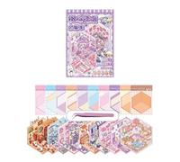 JUKOTA 10 unidades juegos de pegatinas 3D para casa, pegatinas en miniatura para casa 3D con pinzas, DIY Cozy Little Home Home Scene Sticker Book Fun DIY Stickers Escena, Relief Stress para adultos y