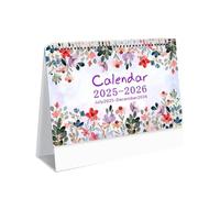 JUKOTA Calendario de Pared Julio de 2025 a diciembre de 2026 - Mensual 20.5x20.5cm - Familiar/Minimalista para Casa/Oficina con Fácil de colocar