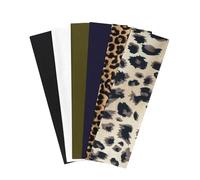 JUKOTA Diadema Mujer Hombre, 6 Pcs Cinta Pelo Deporte Elástica Diademas Mujer Antideslizante Cintas Pelo Yoga Movimiento Headband Accesorios Y Hombres