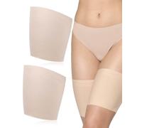 JUKOTA Fascia elastica per coscia, unisex, anti-sfregamento, elasticizzata, per evitare sfregamenti sulle cosce, in silicone antiscivolo (62-70cm)