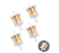 JUKOTA Filtros Gasolina moto 8 mm, Filtro de Combustible Universal, Alta Precisión de Filtrado, Filtro de óxido de hierro, para Motor, Motocicleta, Scooter, Tractor(4)