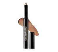 JUKOTA Lápiz de sombra de ojos con purpurina, resistente al agua y de larga duración, delineador de ojos de color crema Shimmer Crayon, lápiz de maquillaje metálico para ojos (#01 Caramel Shimmer)