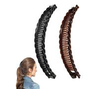 JUKOTA pinza para el pelo para mujer, grandes y planas, pinzas gruesas para kitsch