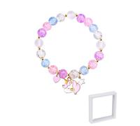 JUKOTA Unicorn Bracelet Gifts for Boys Girls Birthday Christmas Valentine's Day Easter First Day of School Preschool Daycare Graduation Gifts