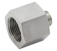 Julabo Adaptador de acero inoxidable M16 x 1 M16 x 1 rosca exterior a rosca hembra BSP 3/4"