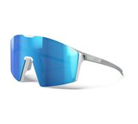 Julbo Edge Gafas DE Sol, Plata Brillante/Mate Blanco, Talla única Unisex Adulto