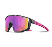 Julbo Fury S Gafas DE Sol, Negro/Rosa, Talla única Unisex Adultos