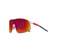 Julbo - Gafas de sol - Density Blanc/Orange Fluo/Bleu Spectron 3 - Blanco Blanco one size