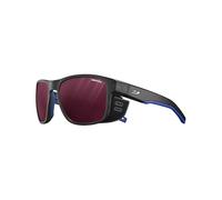 Julbo - Gafas de sol - Shield M Noir/Bleu Reactiv 0-4 High Contrast - Negro Negro one size