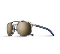 Julbo Gafas de sol - SLACK - Hombres - Gris Translúcido Brillante/Azul Mate - Polarizado Categoría 3