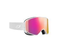 Julbo - Máscaras de esquí - Cyclon Reactiv HD 1-3 White/Red de Silicona - Blanco Blanco one size