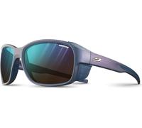 Julbo MONTEROSA 2 Gafas DE Sol, IRISADO Azul Cyan/PÚRPURA IR1, Talla única Unisex Adulto