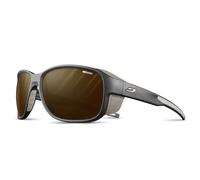 Julbo MONTEROSA 2 Gafas DE Sol, Negro/MARRÓN, Talla única Unisex Adulto