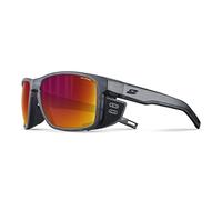 Julbo Shield Gafas DE Sol, Negro TRANSLU/Negro, Talla única Unisex Adulto