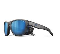 Julbo Shield M Gafas DE Sol, Gris TRANSLU/Azul, Talla única Unisex Adulto