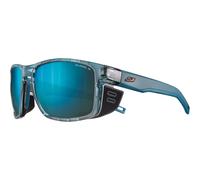 Julbo Shield Spectron HD Polarized gafas de sol trekking - Shiny Translucent Teal Blue/Matt Blue - Spectron HD 3 Polarized