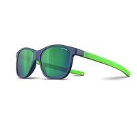 Julbo Turn 2 Gafas DE Sol, Azul Oscuro Mate/Verde Fluo Mate, Talla única Unisex Adulto