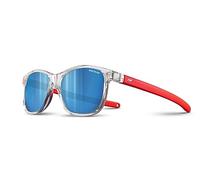Julbo Turn 2 Gafas DE Sol, Cristal Brillante/Naranja Fluo Mate, S (4-8 Years) Unisex Adulto