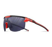 Julbo Ultimate Gafas DE Sol, Negro/Naranja Fluo, Talla única Unisex Adulto