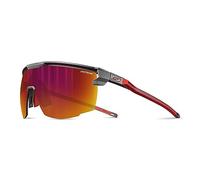 Julbo Ultimate Gafas DE Sol, Negro/Rojo, L Unisex Adulto