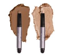 Julep Eyeshadow 101 Crme-to-Powder - Do de sombras de ojos impermeables, de larga duracin, a prueba de arrugas, fcil de aplicar con difuminado
