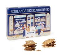 Jules Destrooper | Surtido de Galletas de Almendras y Gofres Mantequilla | Lata de Regalo Metal Decorada Galletas Francesas Mantequilla y Almendras - 350 Gr