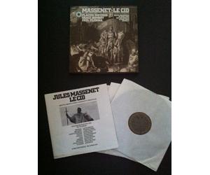 Jules Massenet - The Opera Orchestra Of New York , Eve Queler - Le Cid - CBS - 79300