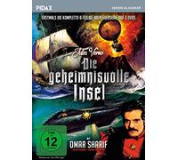 Jules Verne: Die geheimnisvolle Insel / Erstmals die komplette 6-teilige Abenteuerserie mit Omar Sharif und Rick Battaglia (Pidax Serien-Klassiker) [3 DVDs]