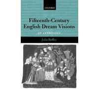 Julia Boffey Fifteenth-Century English Dream Visions (Tapa blanda)