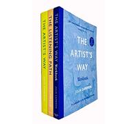 Julia Cameron Collection 3 Books Set (The Artist's Way, The Artist's Way Workbook, The Listening Path)