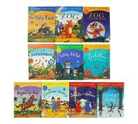Julia Donaldson Early Readers 10 Books Collection Set (Tiddler, Stick Man, Tabby McTat, ZOG, The Highway Rat, Superworm, The Scarecrows' Wedding, Zog and the Flying Doctors, The Ugly Five & More…)