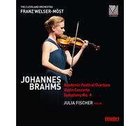 Julia Fischer: Johannes Brahms (Blu-ray) (Importación USA)