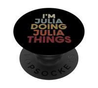 Julia Name Julia Personalized Name First Given PopSockets PopGrip Adhesivo