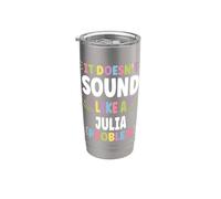 JULIA Personalized Women's Gift Custom JULIA Vaso térmico de acero inoxidable de doble pared