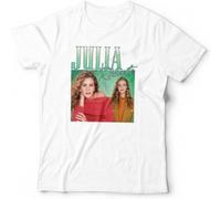 Julia Roberts Appreciation Tshirt Unisex Homage Throwback Retro Vintage White XXL