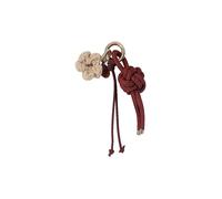 JULIA SKERGETH Colgante THE KNOT CHARM rojo oscuro