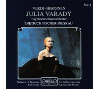 Julia Varady chante Verdi : Arias, vol. 1. Varady, Odinius, Fischer-Dieskau.