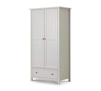 Julian Bowen Armario Maine de 2 Puertas, Gris Paloma