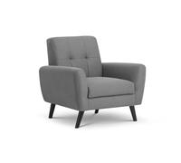 Julian Bowen Juego de 2 sillas de Comedor Provence, Gris