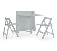 Julian Bowen Juego de comedor compacto Helsinki, gris