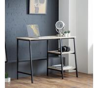 Julian Bowen Luca - Mesa de comedor redonda (80 cm), color blanco | Escritorio de computadora para oficina en casa,