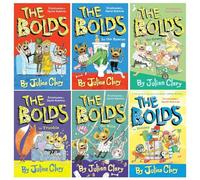 Julian Clary The Bolds 6 Books Collection Set (The Bolds, Go Green, To The Rescue, Go Wild, In Trouble, On Holiday)